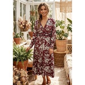 bardot malira long sleeve mini shirt dress Bardot Malira Stiped Button-Down Shirt Dress